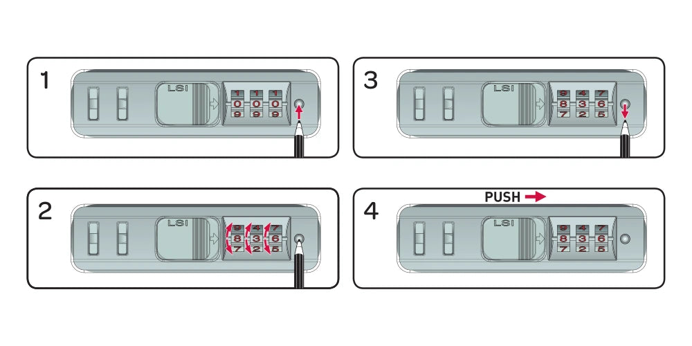 Recessed Lock